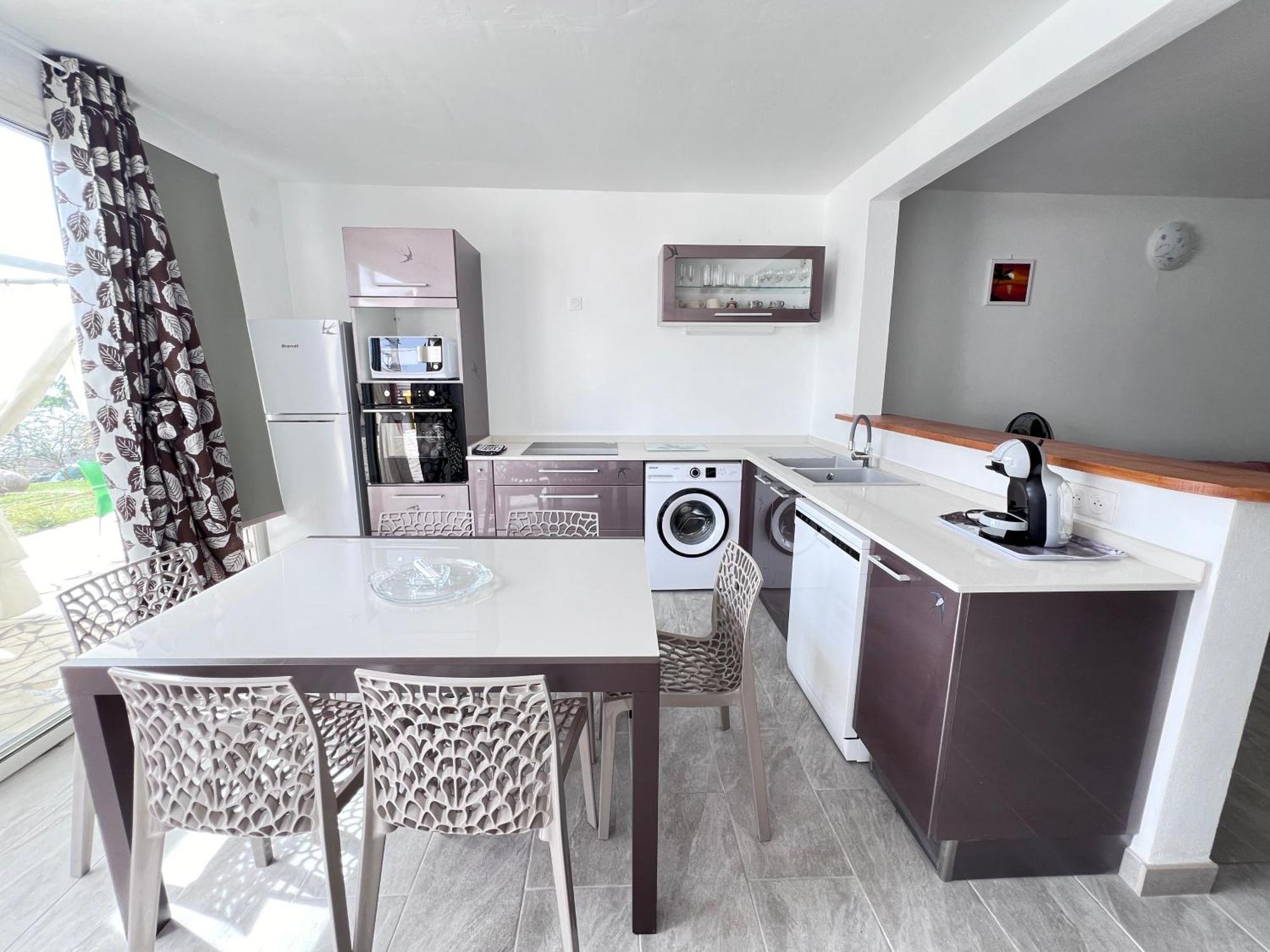 Elegant Appartement T3 Chataigne : Spacieux سانت لوسي المظهر الخارجي الصورة
